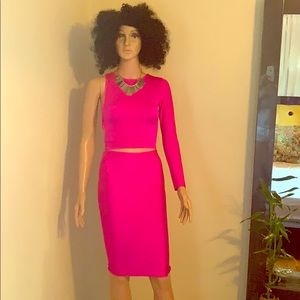 Skirt and blouse set like new